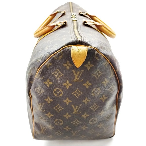 LOUIS VUITTON Keepall LV50 Boston Weekend Duffle Crossbody Shoulder Bag SP0922 - Picture 10 of 12